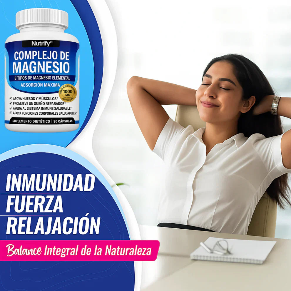 Capsulas de Magnesio Complex - OFERTA 2X1