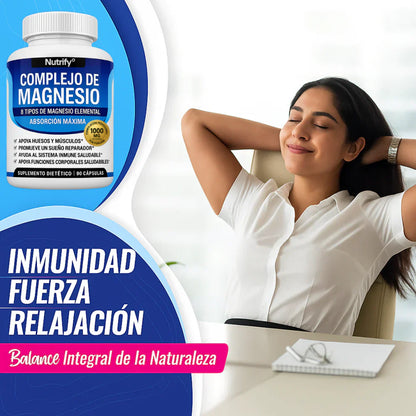 Capsulas de Magnesio Complex - OFERTA 2X1